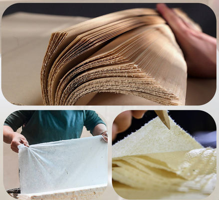 Farbenfrohe Pflanzenpapier mit eingebetteten Samen für Unternehmen