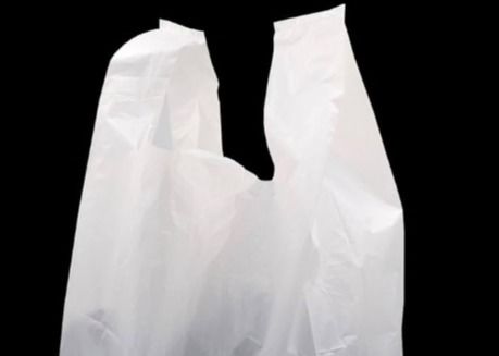 HDPE-LDPE-Plastikwesten Trägertüten Weiße Kunststoff-T-Shirts Einkaufstüten