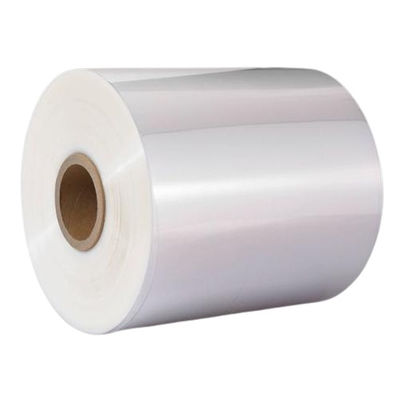19 Mikron Clear POF Shrink Wrap Film Roll Mittelfalt Polyolefin Shrink Film