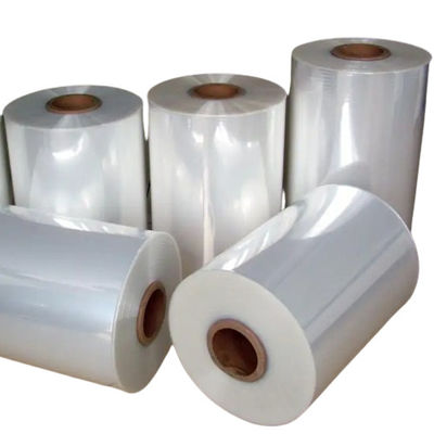 OEM 75 Gauge Cross Linked POF Shrink Film Polyolefin Roll ISO9001 SGS zugelassen