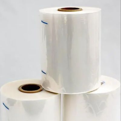 20 μM Dicke Zentrum gefaltete PVC-Schrumpffilmrolle für Geschenkkörbe