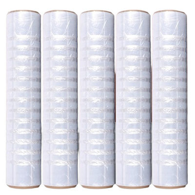 Durchsichtige geöffnete LDPE-Plastikfolienrolle für Handfolien 500 mm x 470 m