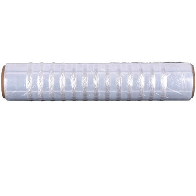 Durchsichtige geöffnete LDPE-Plastikfolienrolle für Handfolien 500 mm x 470 m