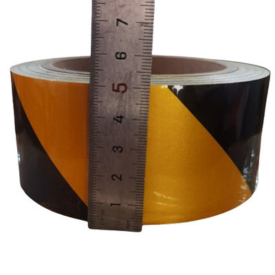 Kleber PE Schutzfilm Schwarz-Gelb Warnband ISO9001 SGS CE ROHS zugelassen