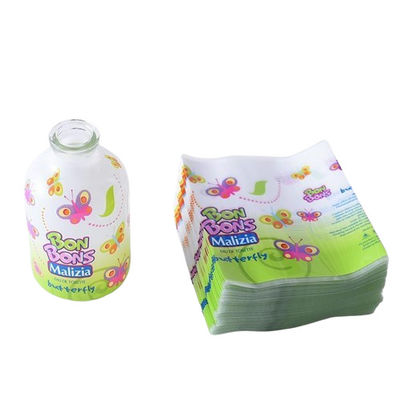 Recycelbare PETG-Schrumpf-Hülsen-Etiketten Filmrolle für die Flasche