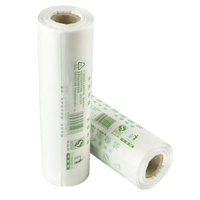 Wiederverwendbare, biologisch abbaubare PLA-Einkaufstüte auf Rollen, kompostierbare Kunststoff-Einkaufstüten