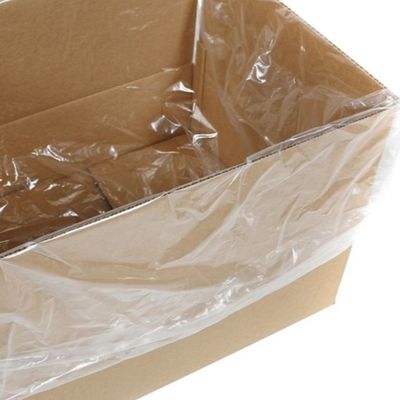 Quadratische Unterseite PE Plastikkarton Auskleidung Tasche Transparente Innenplastiktasche