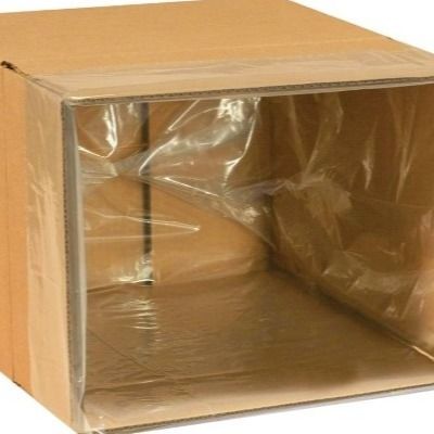 Quadratische Unterseite PE Plastikkarton Auskleidung Tasche Transparente Innenplastiktasche