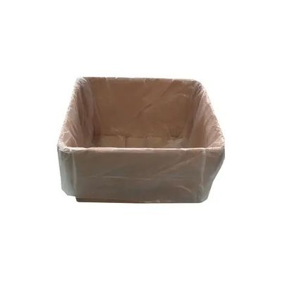 Pflanzliche Transparente Kartonsäcke Polyethylen Poly Liner Säcke mit Löchern