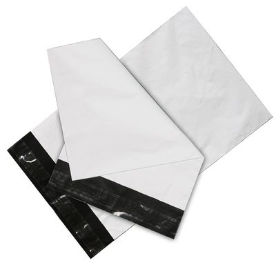 50 Mikron LDPE Weiß Poly Mailer Umschläge Versandtaschen für E-Business