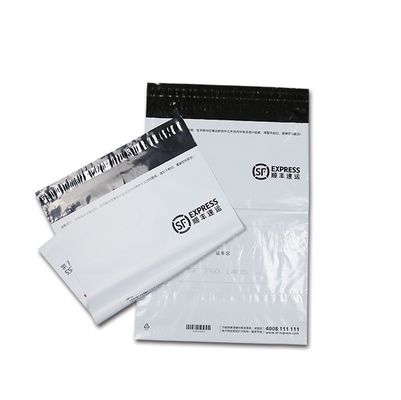 Tränende Poly Mailer Versandtaschen Wetterbeständig Schwarz / Weiß gedruckt