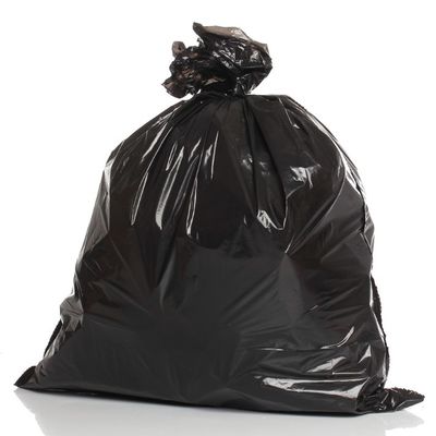 Schwarze 25 Mikron Müllbehälter Liner Poly Getrennte Recycling Müllbehälter