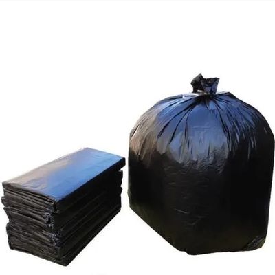 Schwarze 25 Mikron Müllbehälter Liner Poly Getrennte Recycling Müllbehälter