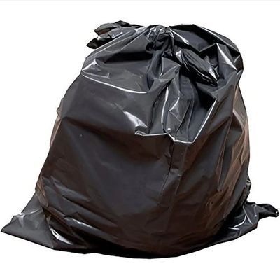 Schwarze 25 Mikron Müllbehälter Liner Poly Getrennte Recycling Müllbehälter