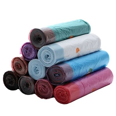 LDPE-Schleppsack 0,04 mm Dicke Abfallbehälter Liner auf Rollen