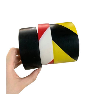 Verkehrsdruck BOPP-Bandrolle Schwarz-gelb Warnband