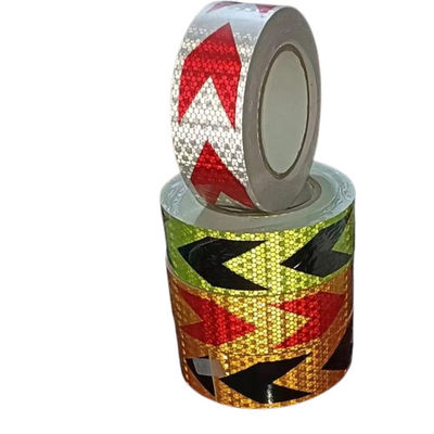 High Visibility Adhesives Traffic Marking Tape BOPP Straßenverkehrssicherheit Reflexionsband