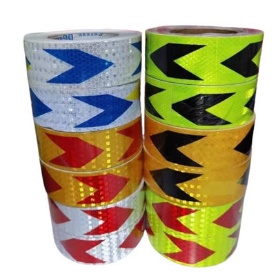 High Visibility Adhesives Traffic Marking Tape BOPP Straßenverkehrssicherheit Reflexionsband