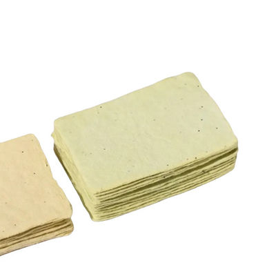 Biologisch abbaubares eingebettetes Papier für Blumensamen, recyceltes Pflanzenpapier für Wildblumen