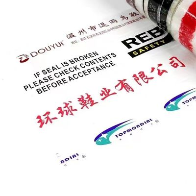 Logo Druck klares BOPP-Verpackungsteppich 36 - 65 Mikron Dicke