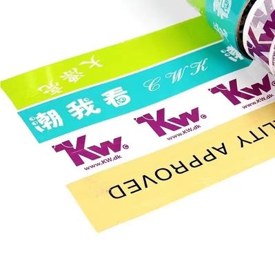 Logo Druck klares BOPP-Verpackungsteppich 36 - 65 Mikron Dicke