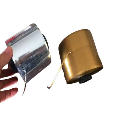 Silber und Gold Bobbin Form Tränenband Schmale Breite Einfache Anwendung