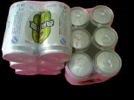 Wärmeschrumpf-PE-Schrumpffolie QR-Code-Druck-Logo-Druck Karton-Box-Wall