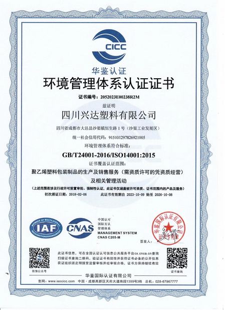 China CHENGDU PINETREE INDUSTRIAL CO.,LTD zertifizierungen